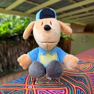 DreamWorks Dog Man Plush Stuffed Toy Blue Shirt 10” Dogman Plushie Doll